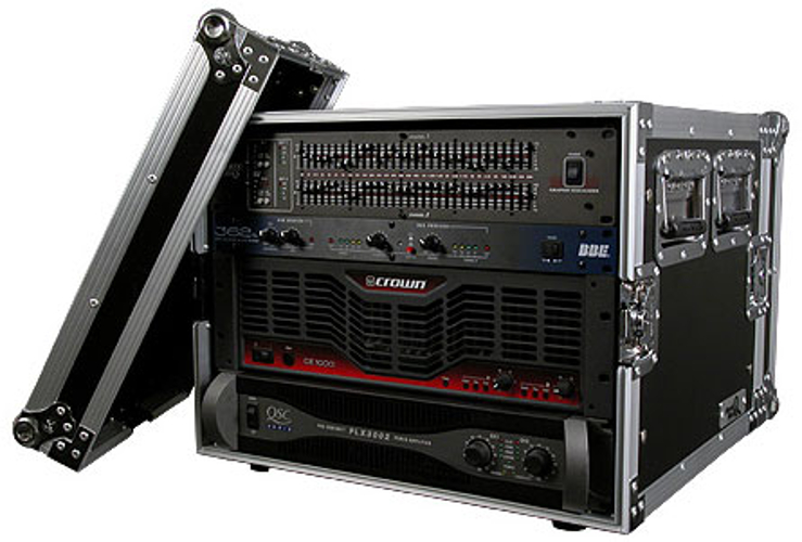 8U Deluxe Amplifier Rack Case