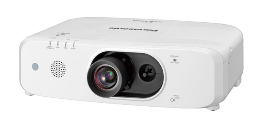 4500 Lumen WXGA LCD Compact Projector in White