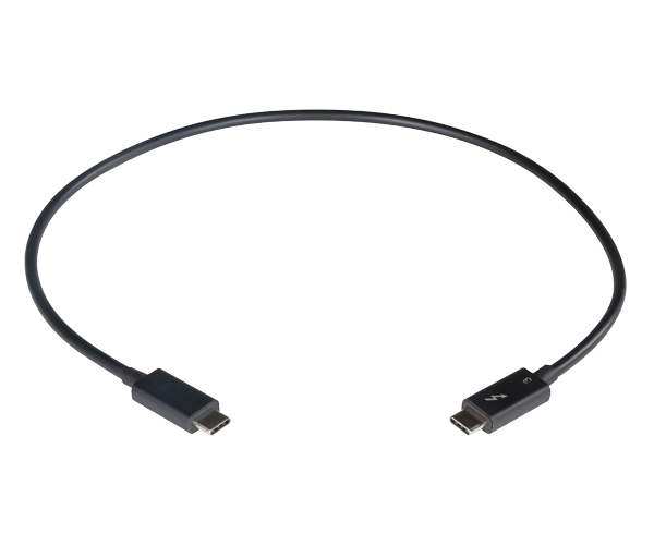 1m Thunderbolt 3 Cable, 40Gpbs, Black