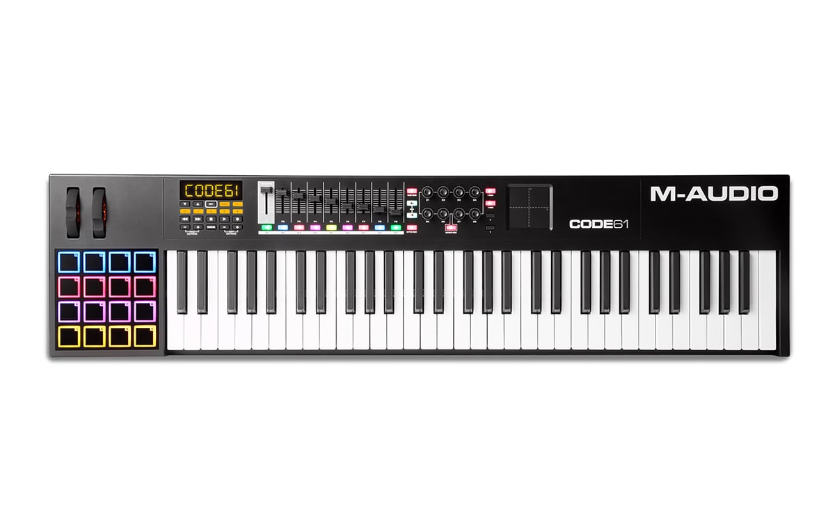 61-Note USB MIDI Keyboard Controller with X/Y Touch Pad