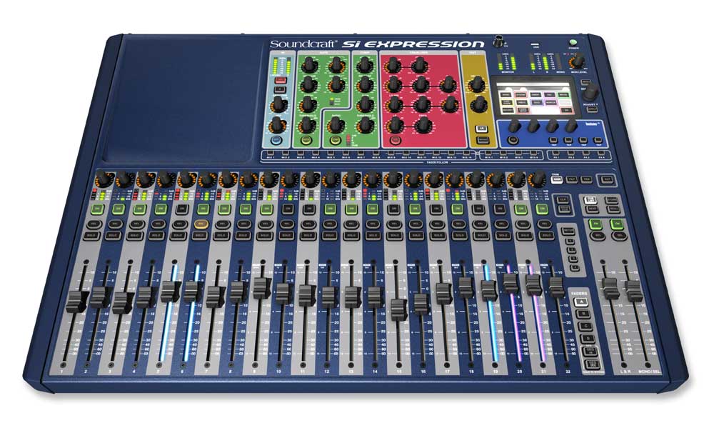 24-Channel Digital Live Sound Mixing Console
