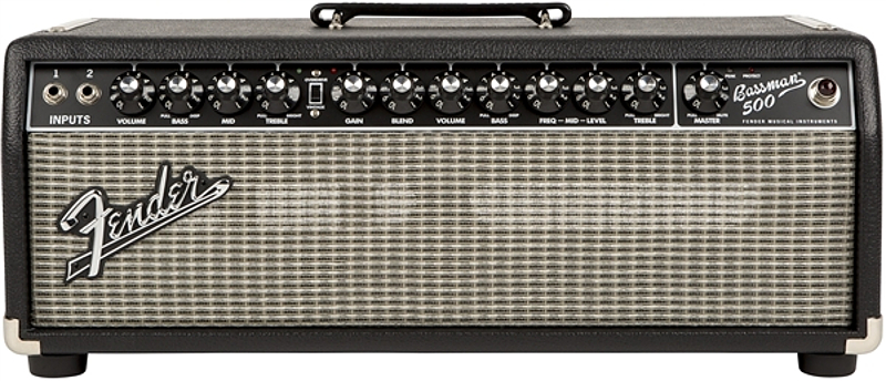 500W 2-Channel Tube Bass Amplifier Head