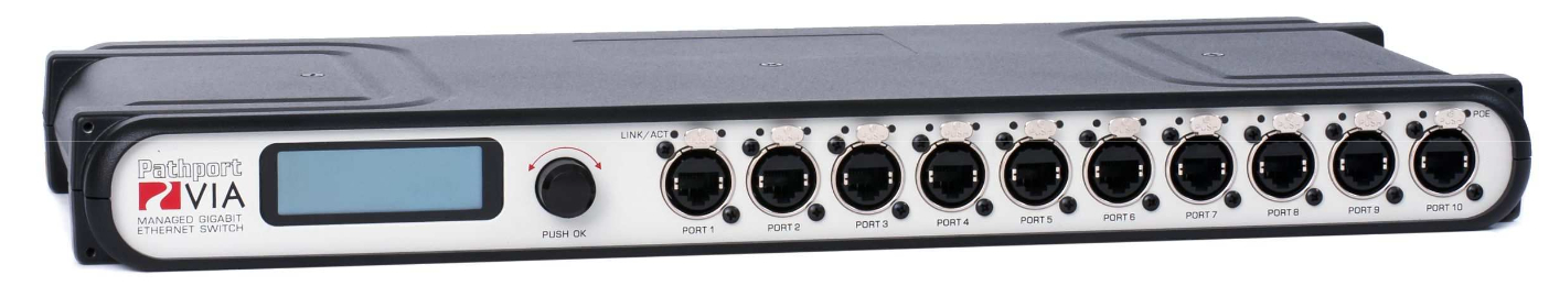 Pathport VIA 12 12-Port Gigabit Ethernet Switch
