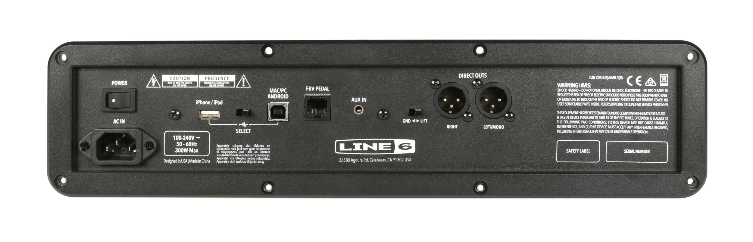 Spider V240 Amp Assembly