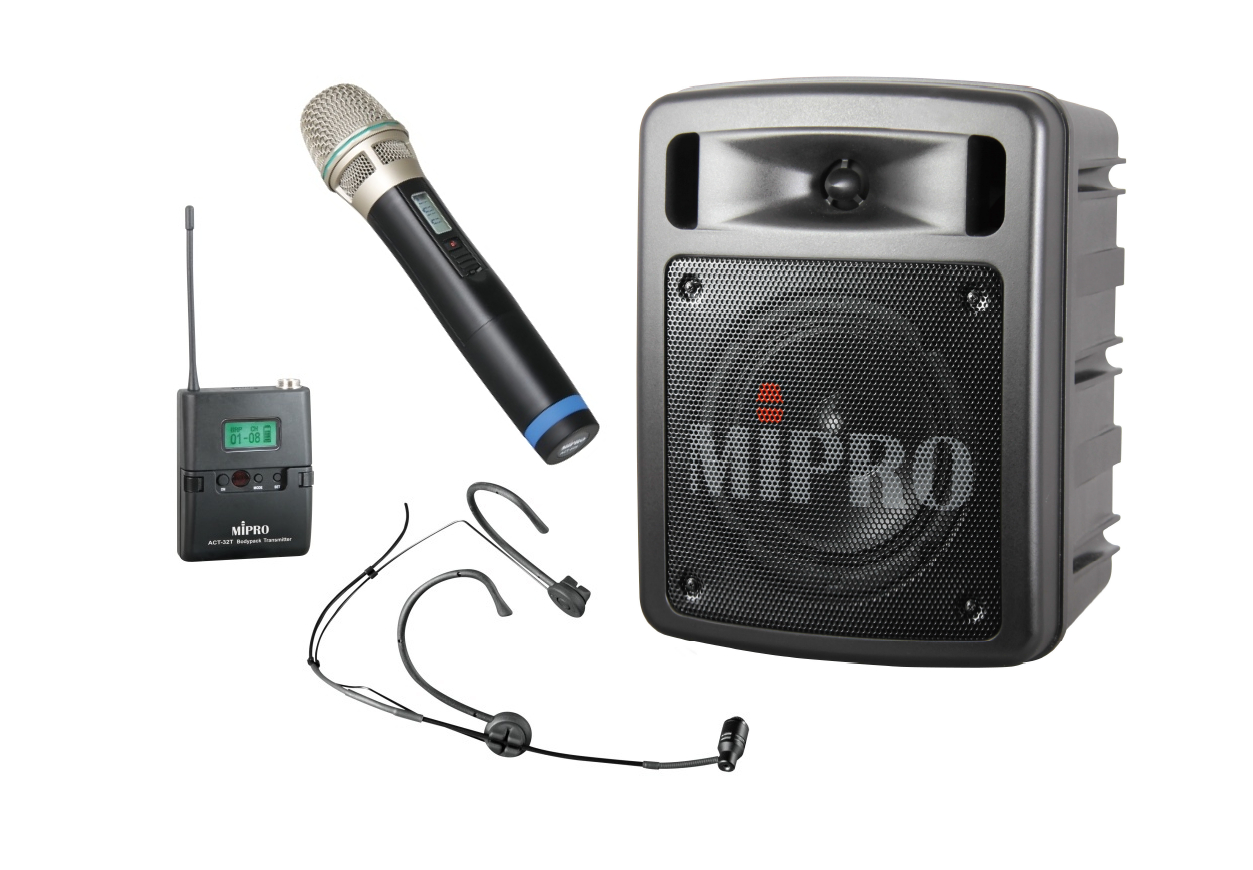 60-Watt Portable Wireless PA System, Frequency Band: 5A, 506-530 MHz