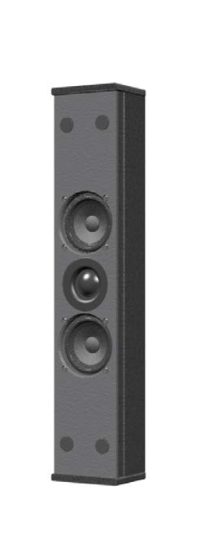 Slim 2-Way Loudspeaker, White
