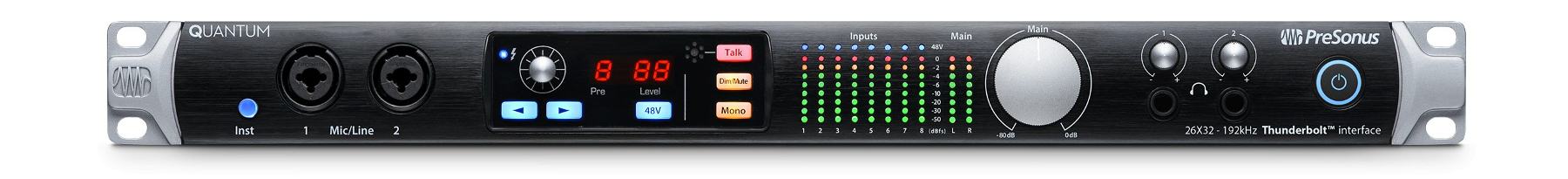 Quantum 26x32 Thunderbolt 2 Audio Interface/Studio Command Center