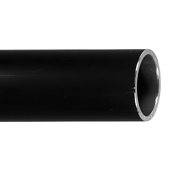 Black, 20 ft Standard Aluminum Grid Pipe