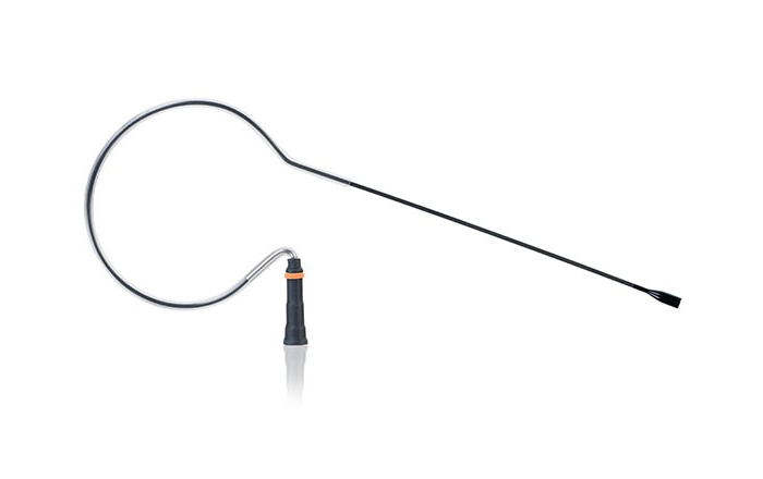 E6 Flex Omnidirectional Earset Microphone for Sennheiser Wireless, Black