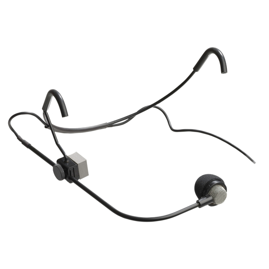 Head-Worn Cardioid Condenser Microphone with 3-Pin Mini XLR Connector