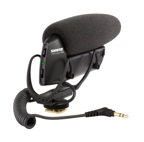 LensHopper Camera-Mounted Condenser Microphone