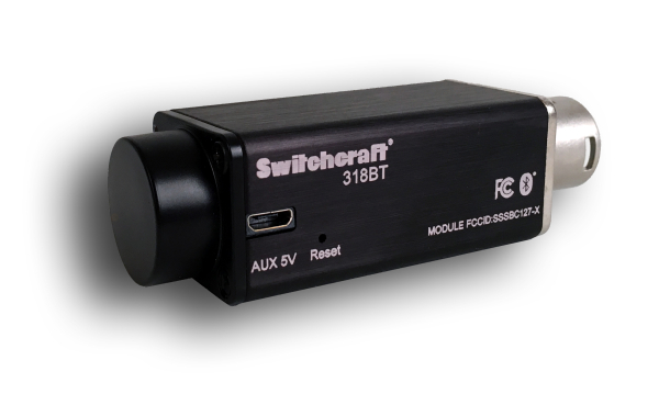 Phantom Powered Bluetooth Audio Receiver