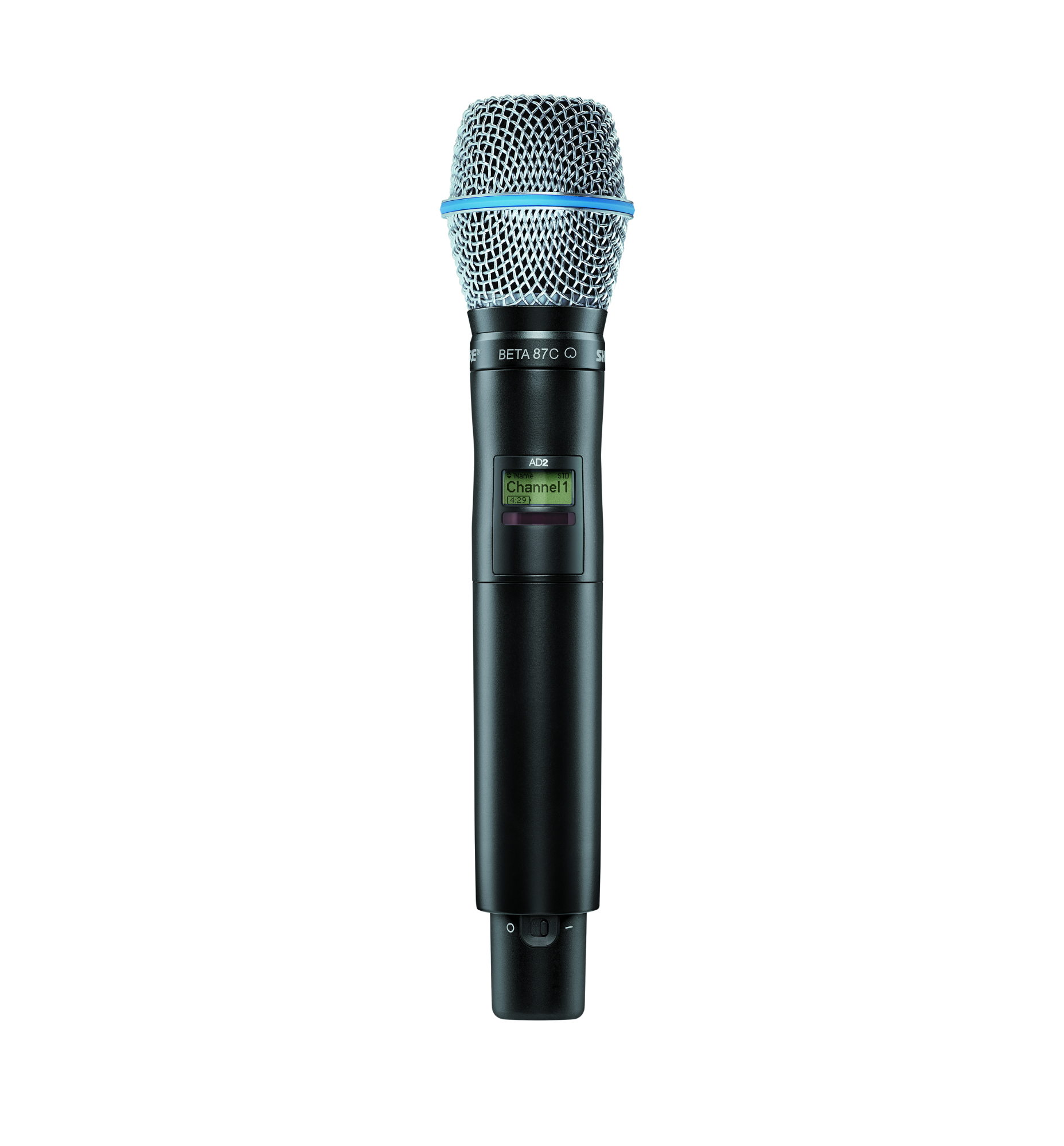 Axient Digital Handheld Transmitter with Beta 87C Mic Capsule