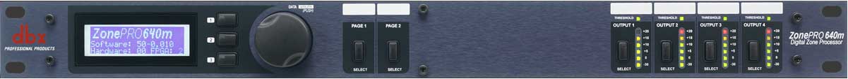 6x4 Digital Zone Processor