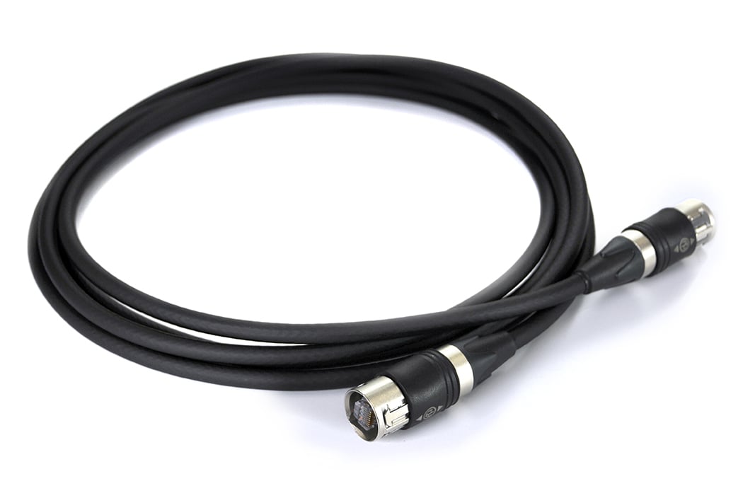 250 ft Shielded Cat6 Cable with Ethercon Connectors