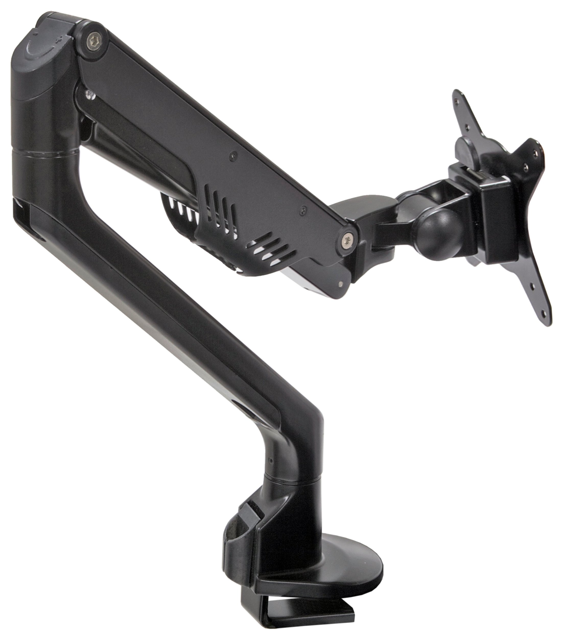 Single Monitor Arm with Clamp Mount