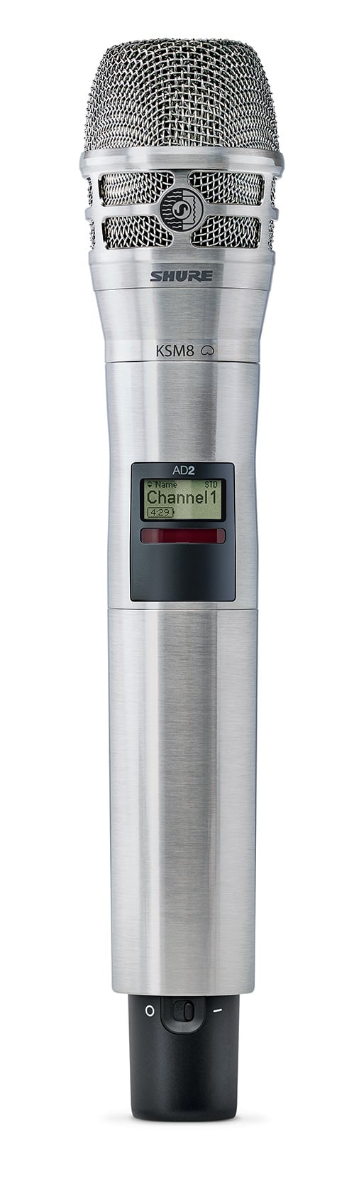 Axient Digital Handheld Transmitter KSM8 Capsule in Nicke