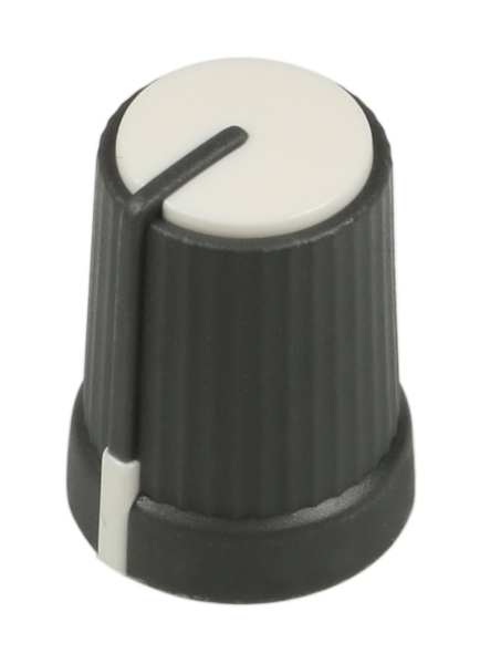 White Top 10mm Rotary Knob for FX16ii