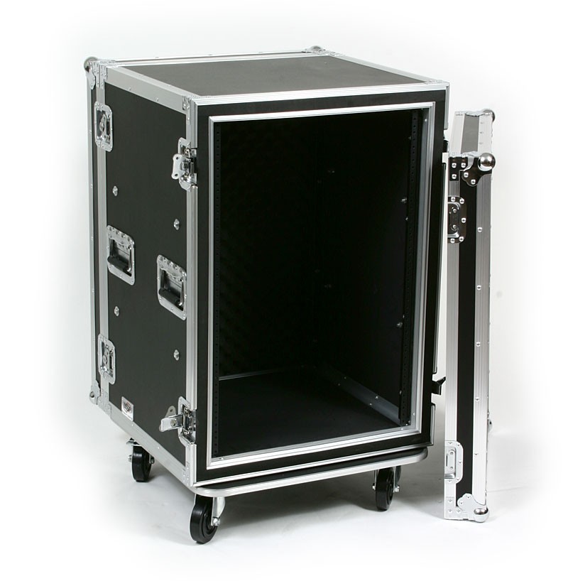 16RU ATA Shock Amp Rack with Casters