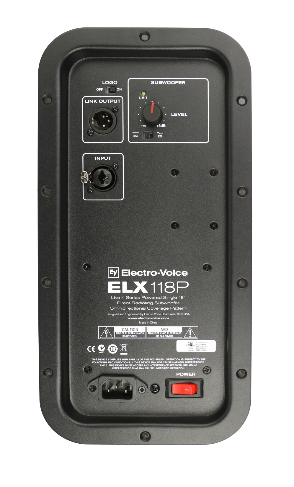 Amp Assembly for EV ELX118