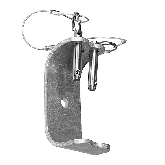 Silver Chain Pole Clamp