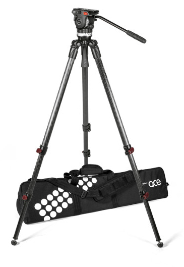 Tripod System with Ace XL Fluid Head, TT 75/2 CF Tripod, Padded Bag