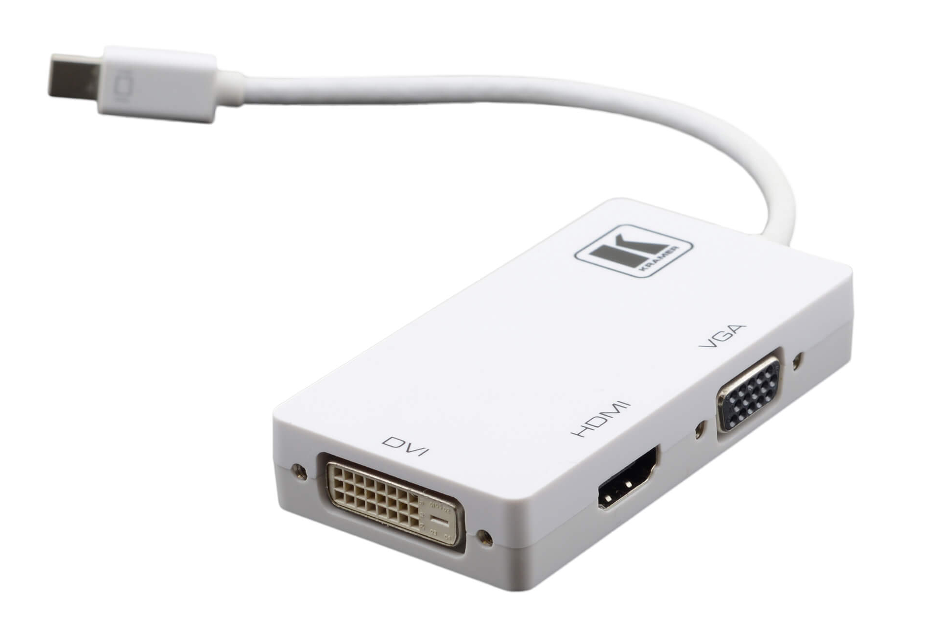 Mini DisplayPort to DVI, HDMI or VGA Adapter Cable