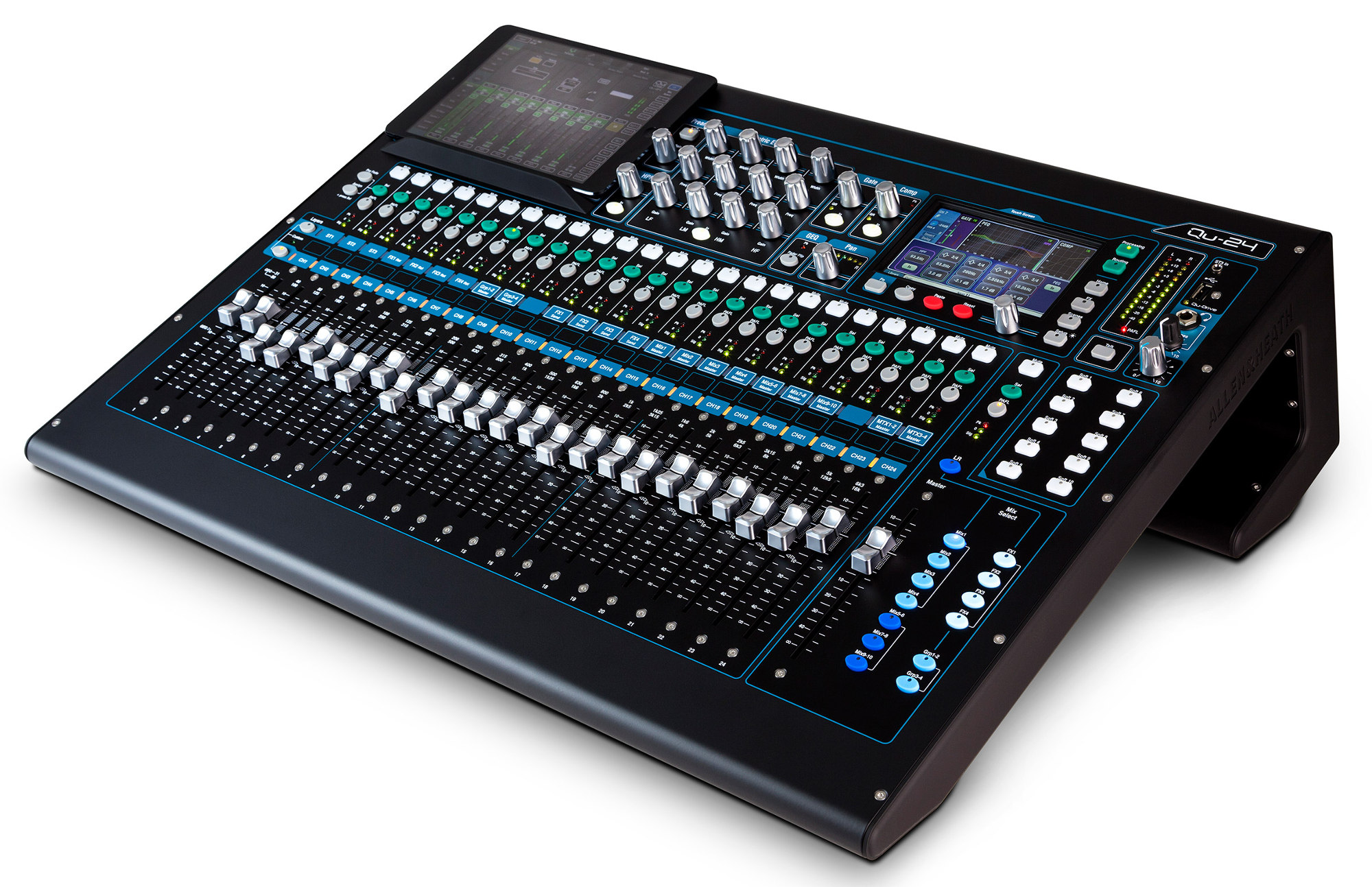 Qu Series Chrome Edition 30-in/24-out Digital Mixing Console