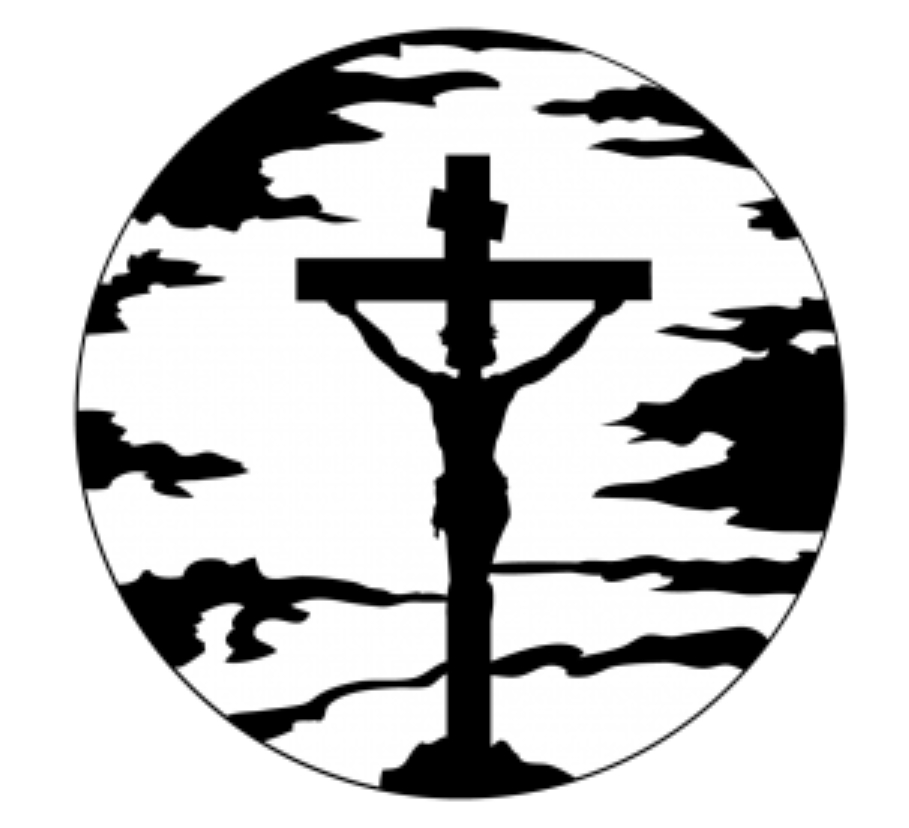 Sky with Crucifix Steel Gobo