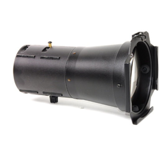Source Four, 14° Black Lens Tube with Lens Installed