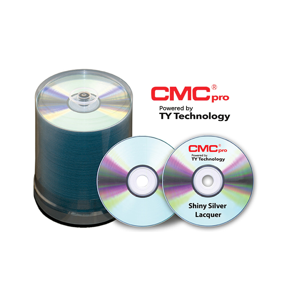 CD-R, 52X, Silver Thermal Lacquer, 100 Disc Spindle