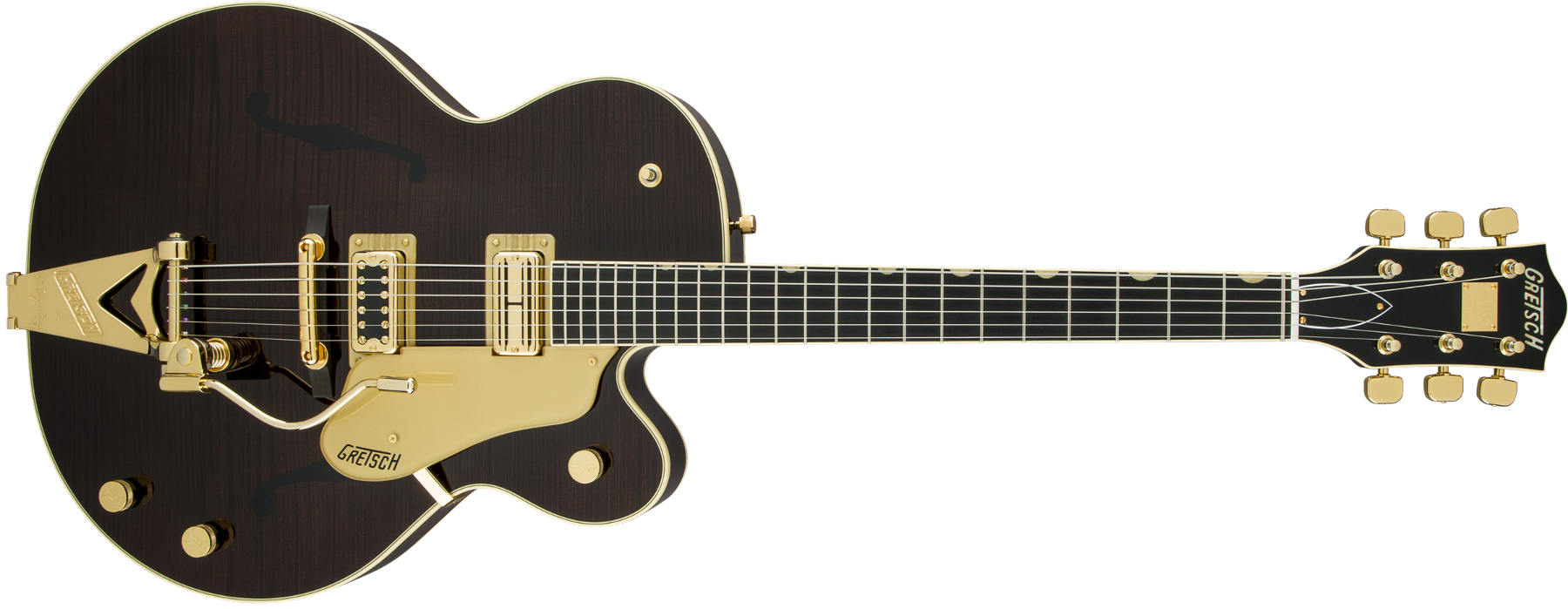 Vintage Select '59 Chet Atkins Country Gentleman Hollow Body with Bigsby, Tiger Flame Maple