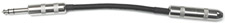 Direct Out Insert Adaptor, 1/4" TRS Male - 1/4" TS Female, 6 Inches