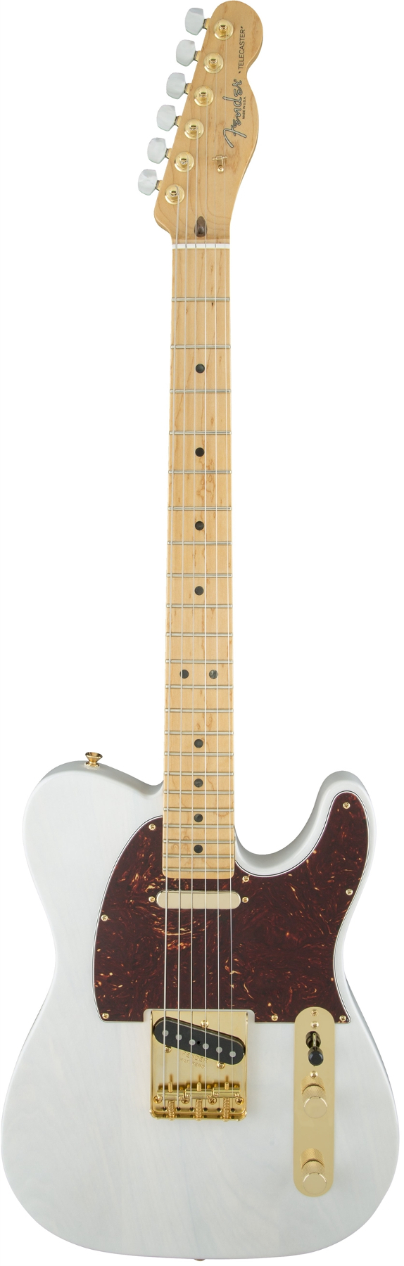 Electric Guitar with Maple Fingerboard, White Blonde Finish