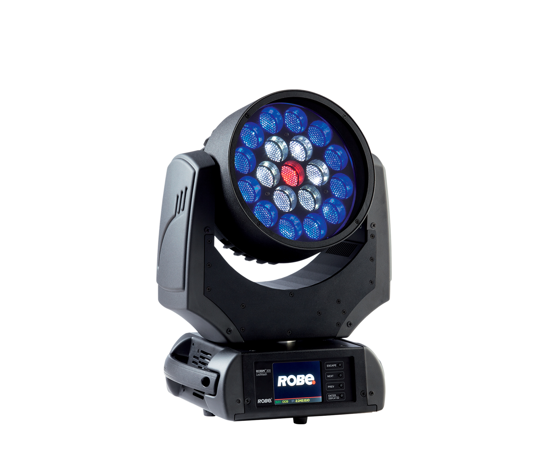LED Moving Head Wash with 8°-63° Zoom