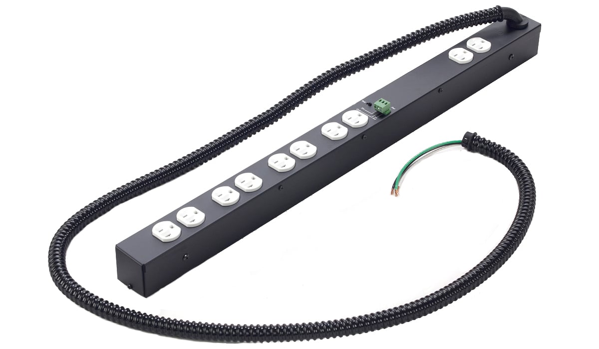 Power Strip with 10 Outlets, Remote Power Control