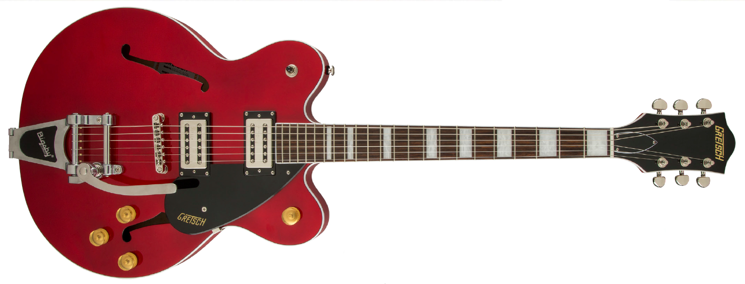 Streamliner Series Center-Block Double Cutaway HH Electric Guitar with Bigsby B70