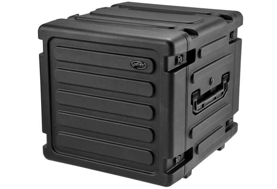 20" Deep 10U Roto Shockmount Rolling Rack