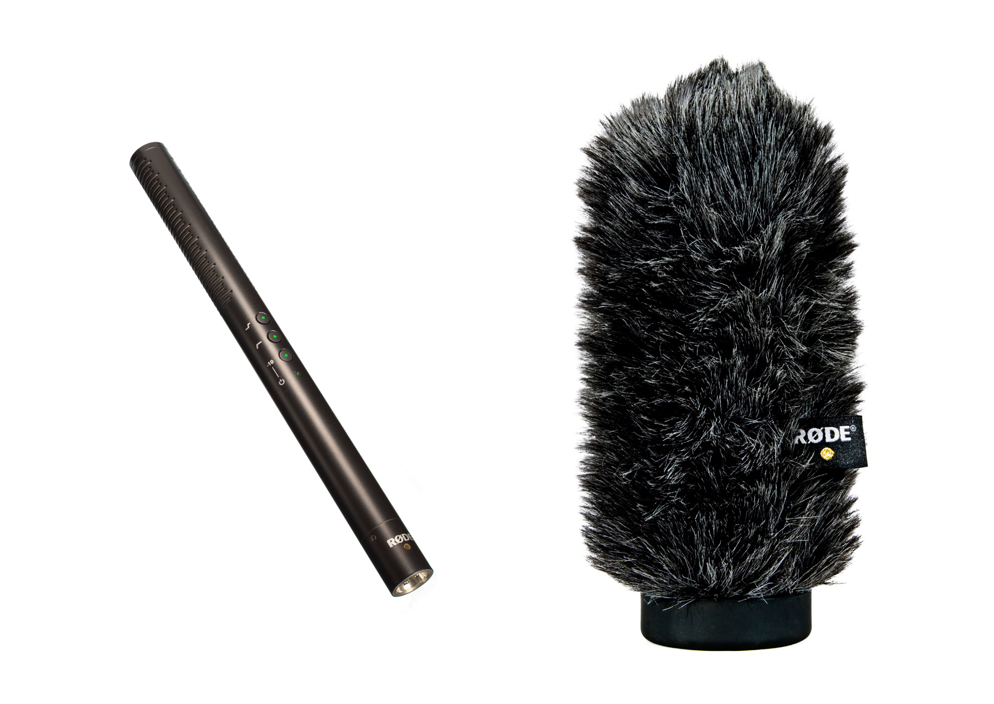 Condenser Shotgun Microphone Package with WS6 Windshield