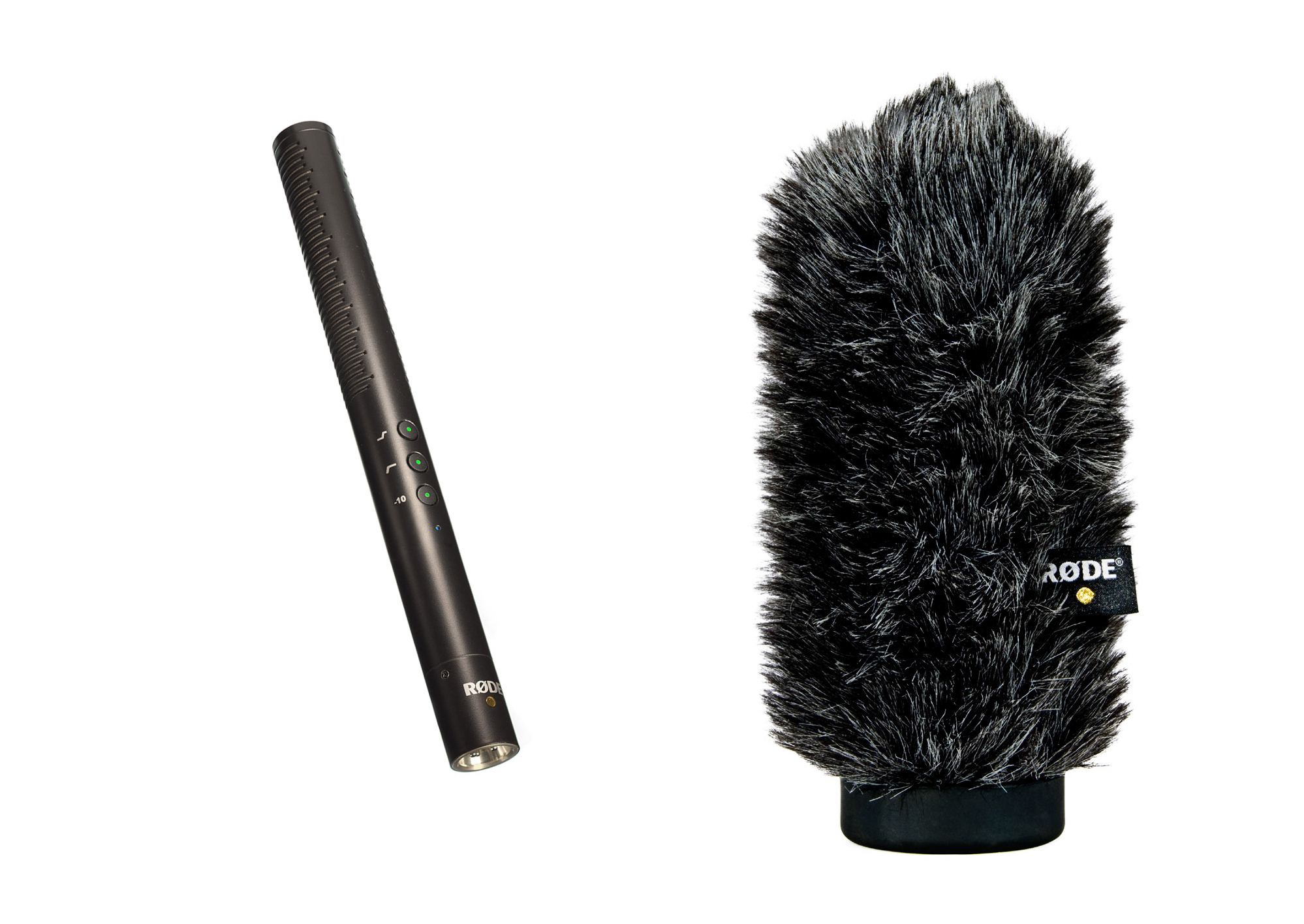 Condenser Shotgun Microphone Package with WS6 Windshield