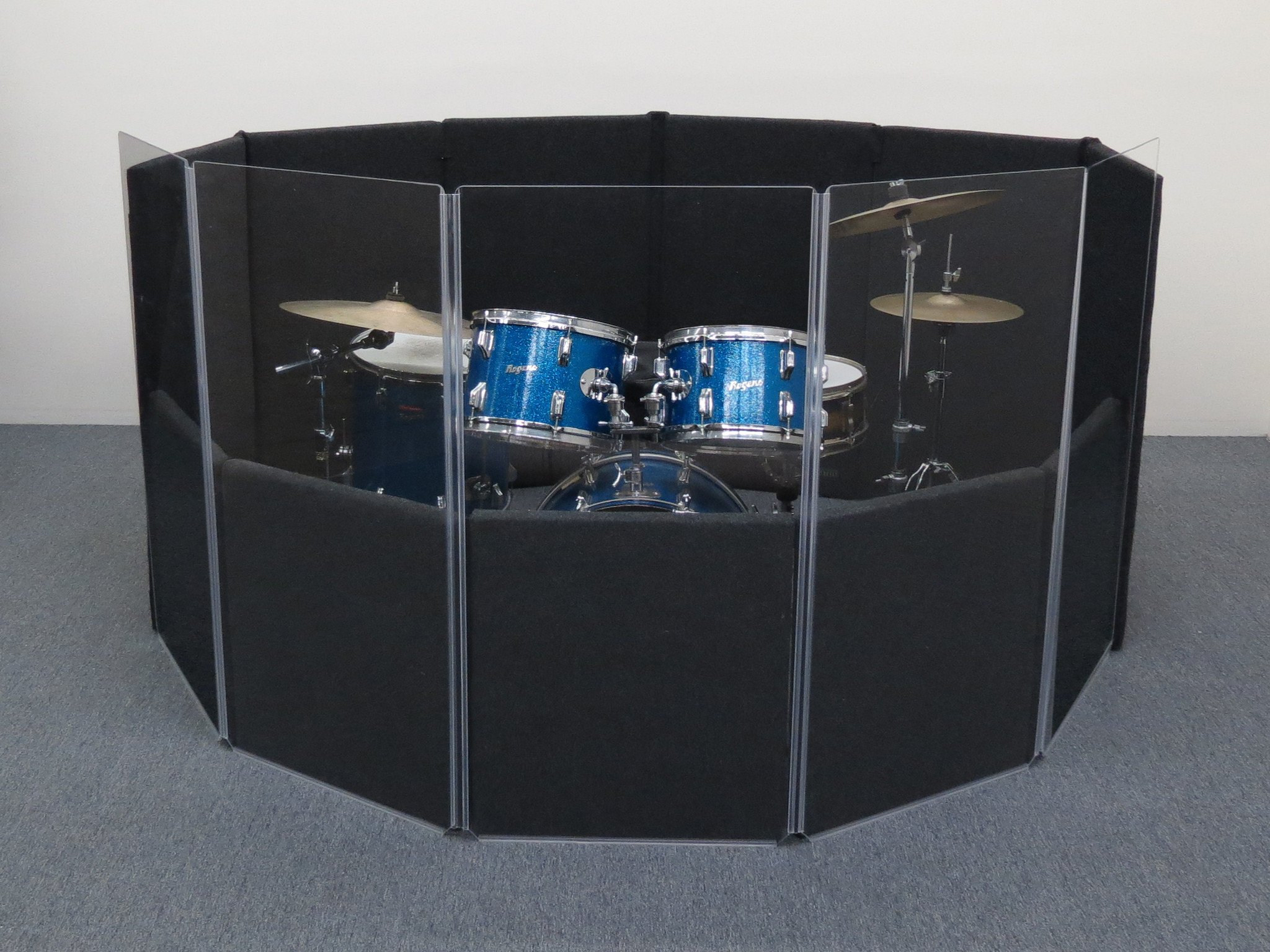 6 ft x 6 ft x 4 ft Drum Shield Kit