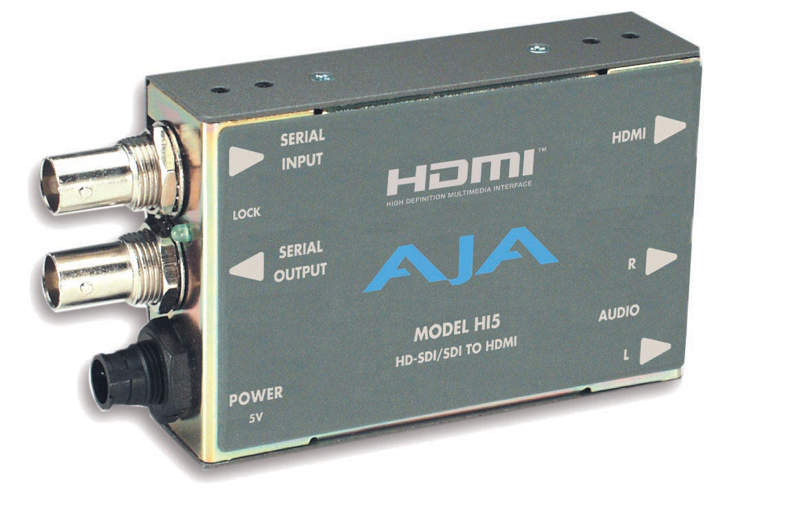 HD-SDI/SDI to HDMI Video and Audio Mini Converter with Power Supply