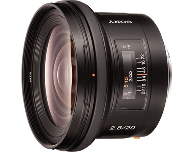 20mm, f2.8 Wide Angle Lens