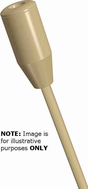Beige Lapel Microphone with 3mm TA4F Connector