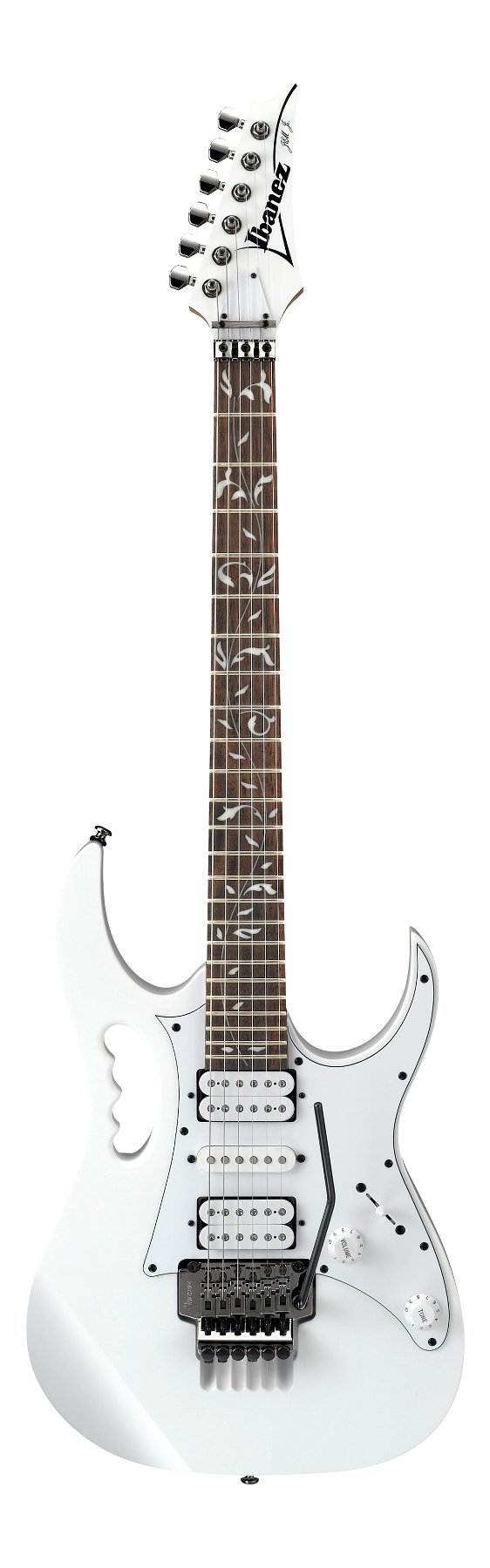 White Steve Vai Signature Series Electric Guitar