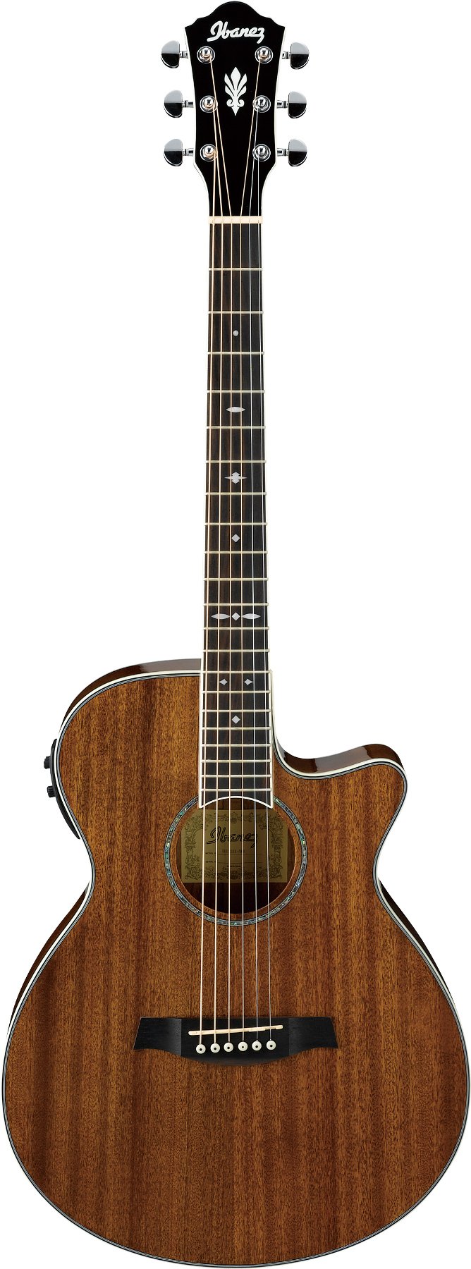 Natural High Gloss AEG Series Acoustic/Electric Guitar with AEQ-SP1 Electronics