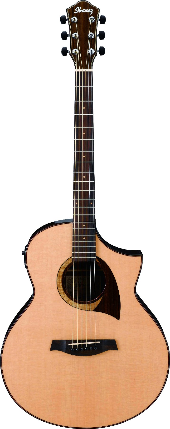 Natural High Gloss AEW Series Cordia Cutaway Acoustic/Electric Guitar with AEQ-SP2 Preamp