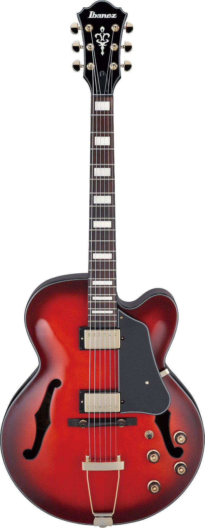 Artcore Expressionist Electric Guitar, Sunset Red Finish