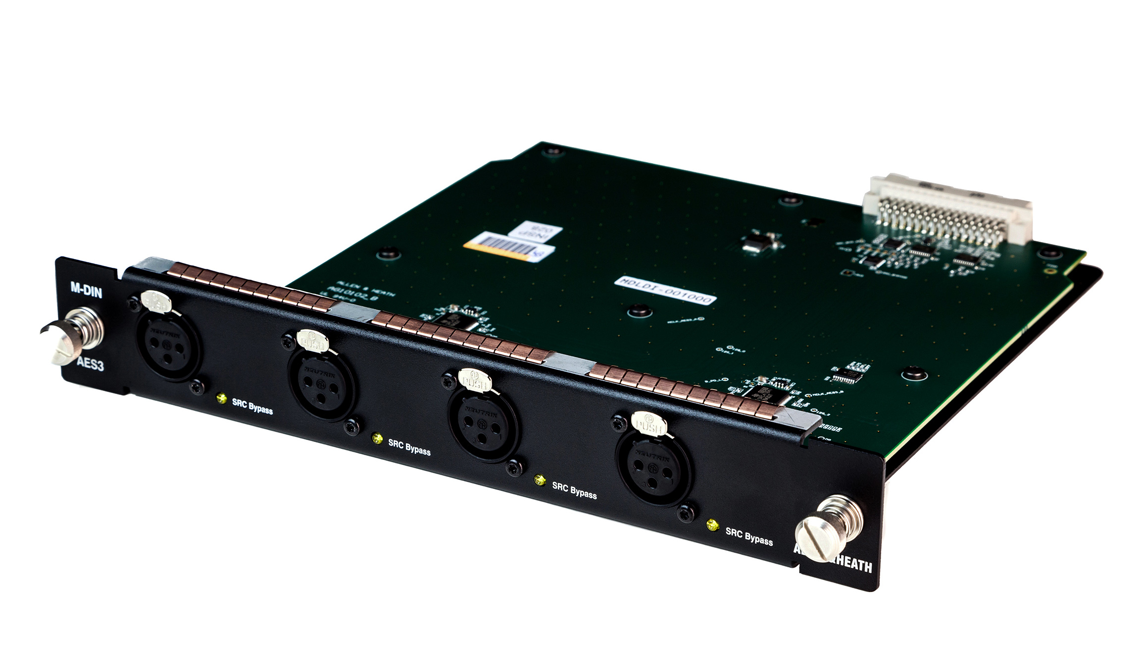dLive 8 channel AES/3 Digital input Module for DX-32