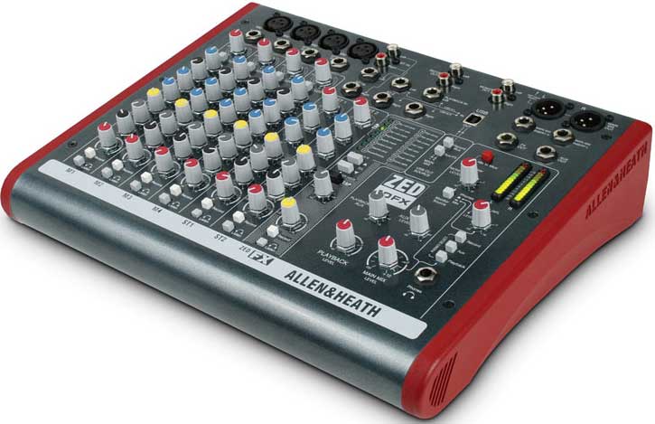 Port and Digital Effects, 4 Mono Channels, 2 Stereo Channels